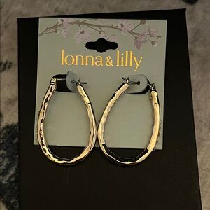 Lonna & Lilly Textured Gold Earrings